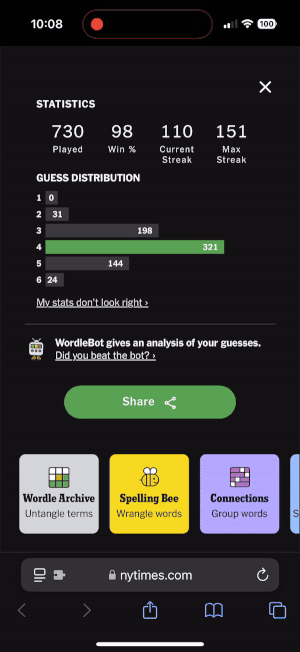 Share with WordleStats